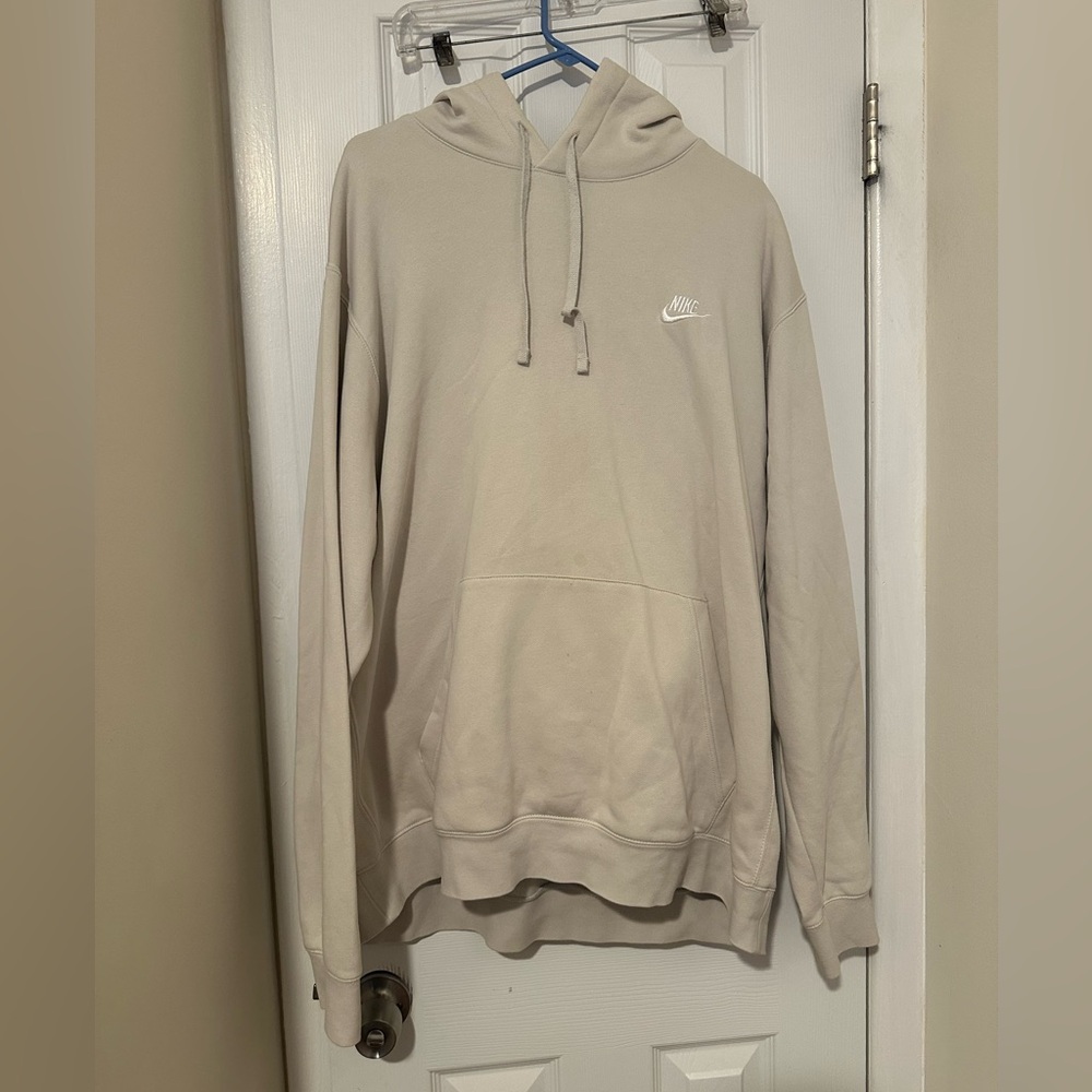 Nike Men's Cream Sweatsuit Sz. XXL